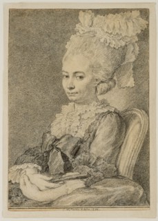 Portrait of a Young Woman Holding a Fan