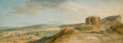 View of the Ruins of the Temple of Ceres in the Valley of Agrige
