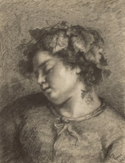 Courbet, Bacchante endormie