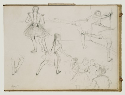 Ballet Dancers Rehearsing