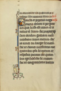 Initial S: The Virgin and Child