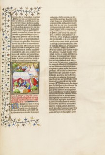 The Romans Feast in an Encampment While the Goths Starve