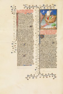 Julius Caesar, Escaping from the Island of Pharos, Swims to a Bo