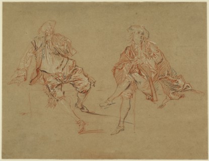 Two Seated Men
