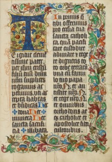 Decorated Initial T