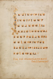 Decorated Incipit Page