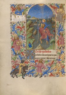 Saint Christopher Carrying the Christ Child