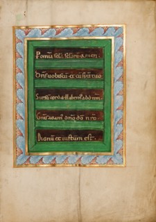 Decorated Incipit Page