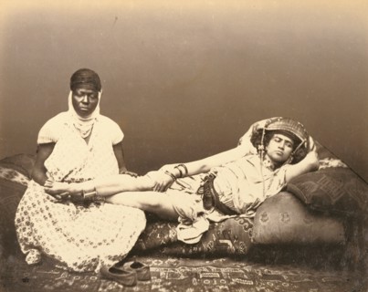 [A Moorish Woman with Her Maid]