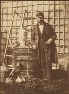[Self-Portrait in the Garden]