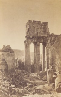 Peristyle, Temple of  Bacchus, Baalbek