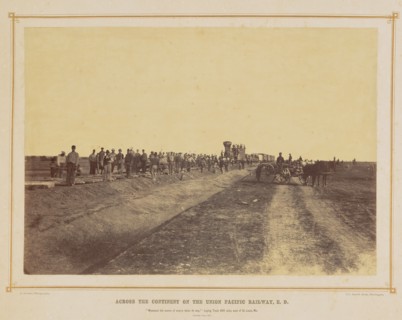 "Westward The Course of Empire Takes Its Way": Laying Track 600