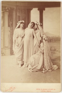 [Sarah Bernhardt as Phedre in Racine's "Phaedra"]
