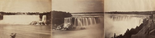 [Panorama of Niagara Falls]