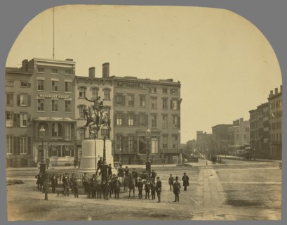 14th Street with Union Square and Washington Monument