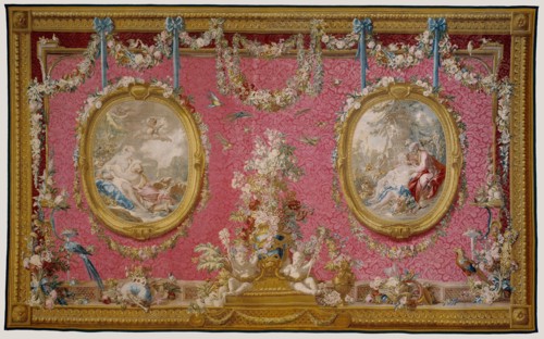 Tapestry: Jupiter transformé en Diane pour surprendre Callisto