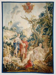 Tapestry: Psyche at the Basketmakers
