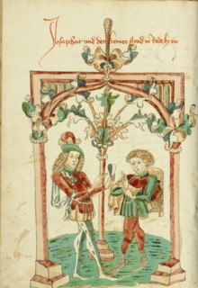 Josaphat Speaking to the Merchant Barlaam about the Precious Gem