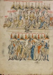 The Family of Berthold VI,  The Marriage of Saint Hedwig and Hei