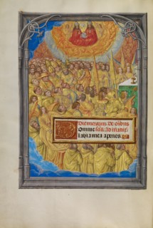 Martyrs and Saints Worshipping the Lamb of God