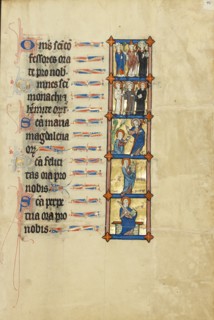 Two Bishops and a Nimbed Priest,  Two Nimbed Abbots and a Nimbed