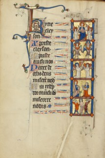 The Lord Enthroned with Angels,  Two Seraphim,  Two Kneeling Ang