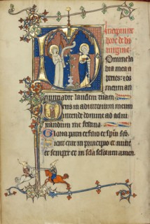 Initial D: The Annunciation,  Initial D: A Young Man Praying to