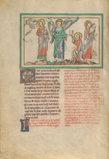 Saint John Eats the Book Received from the Angel