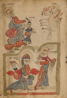 The Sacrifice of Isaac and The Annunciation