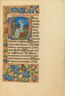 Initial G: Saint Barbara