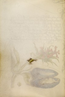 Trompe l'Oeil Stem of a Maltese Cross