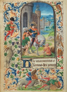 Saint Martin Dividing his Cloak