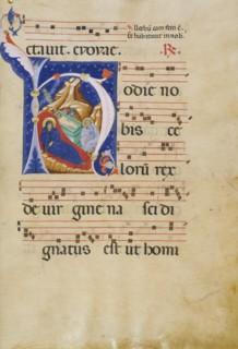 Initial H: The Nativity