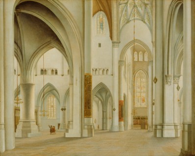 The Interior of St. Bavo, Haarlem