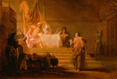 Solon before Croesus