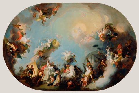 The Glorification of the Union of the Houses of Hapsburg and Lor