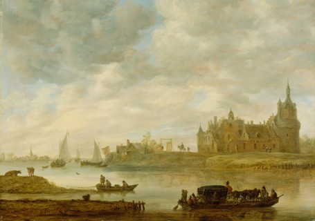 View of the Castle of Wijk at Duurstede