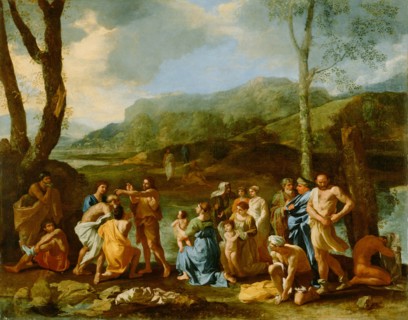 Saint John Baptizing in the River Jordan