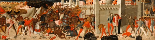 Battle Before a Walled City