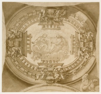 Study for a Ceiling with the Virgin and Christ in Glory