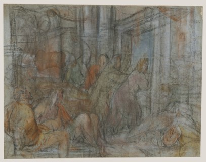 Christ Driving the Money Changers from the Temple