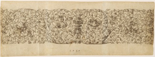 Design for a Frieze of Grapevines