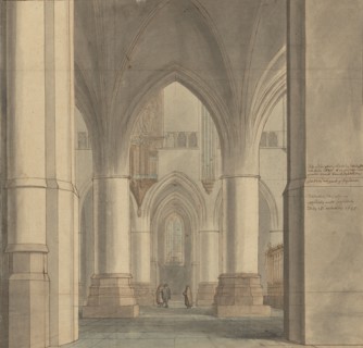 The Choir and North Ambulatory of the Church of Saint Bavo, Haar