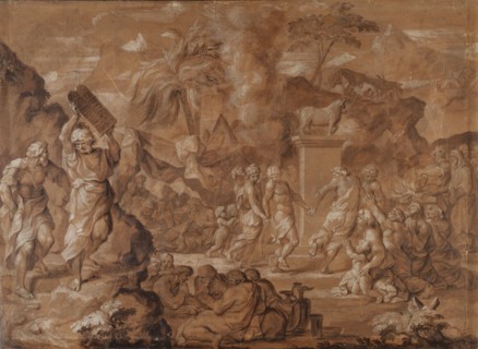 The Israelites Dancing around the Golden Calf
