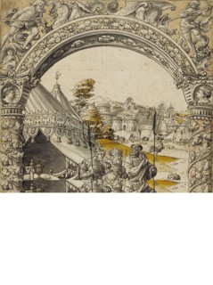 Mucius Scaevola Thrusting His Right Hand into the Flames before