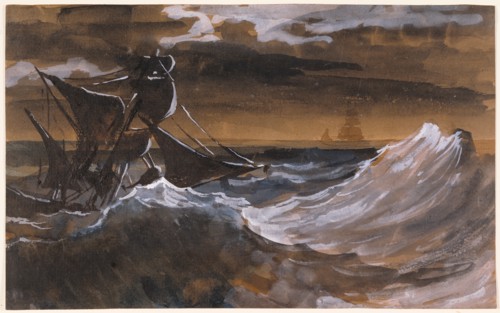 Sailboat on the Sea