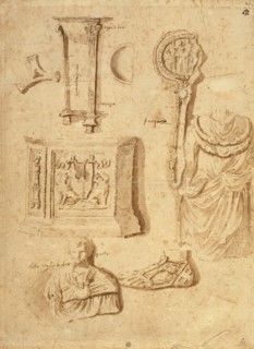 Studies of Antiquities (recto),  Studies of Antiquities (verso)