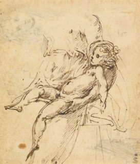 Studies of the Madonna and Child (recto),  Studies of the Madonn