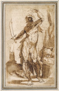 Study for the Figure of Abraham