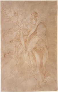 Saint John the Evangelist and an Angel